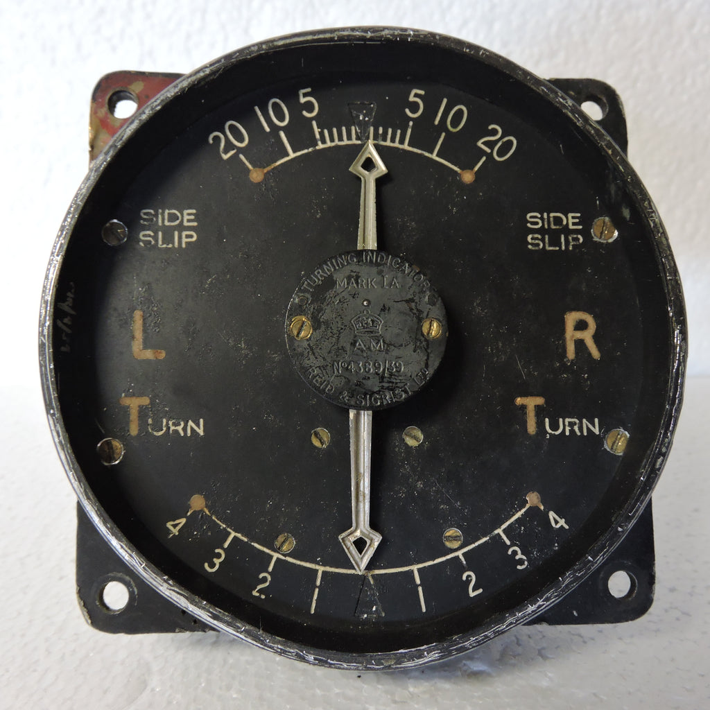 Turn and Slip Indicator, Mk IA, 6A/675, RAF 1939 Core