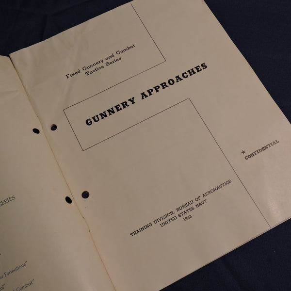 Gunnery Approaches, Training Booklet, US Navy 1943