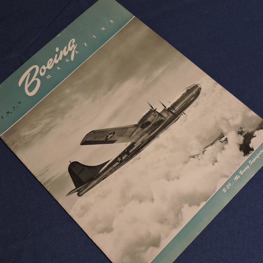 Boeing Company Magazine, Juli 1944, B-29 Focus