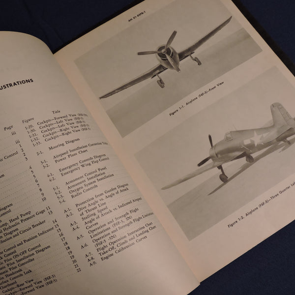 F6F-3,-5 Hellcat Fighter Pilots Handbook, US Navy 1947