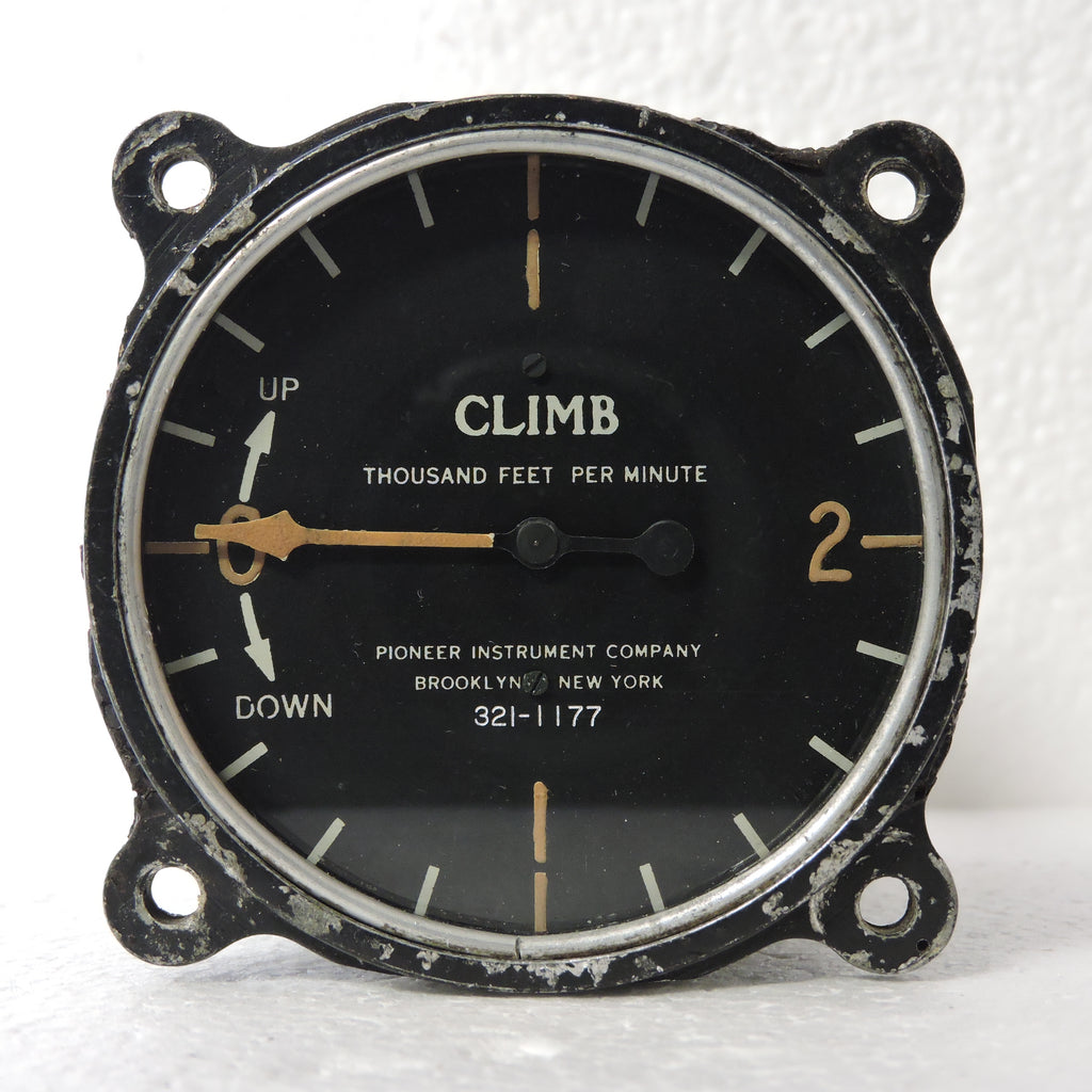 Rater of Climb / Vertikalgeschwindigkeitsanzeige, vor dem Zweiten Weltkrieg
