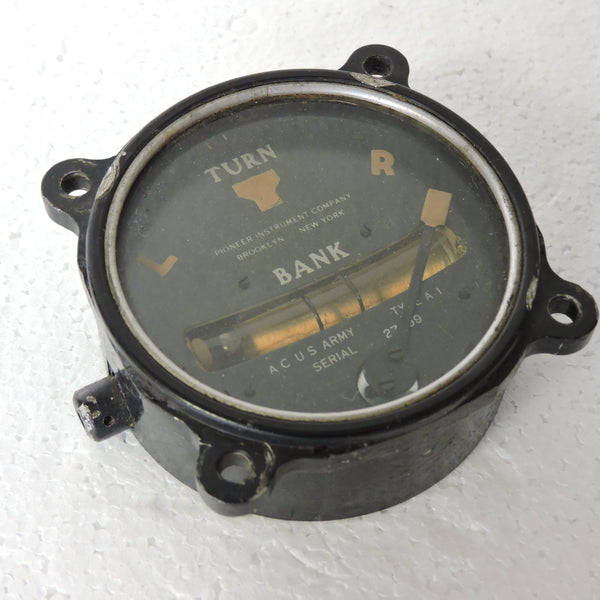 Turn and Bank Indicator (Face only), Type A-1 Pre-WWII