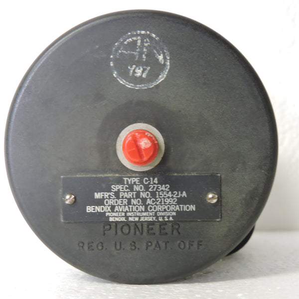 Altimeter, Sensitive, Type C-14, 35,000 ft, Air Corps US Army WWII B-17, B-24, P-38, P-51