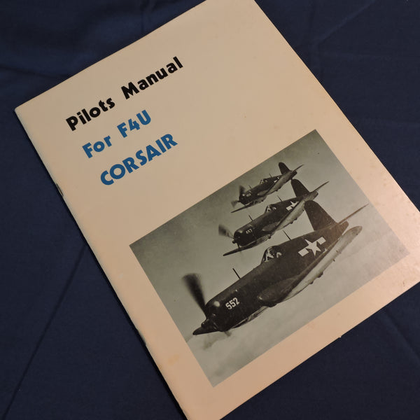 F4U1 Corsair Pilotenhandbuch Nachdruck