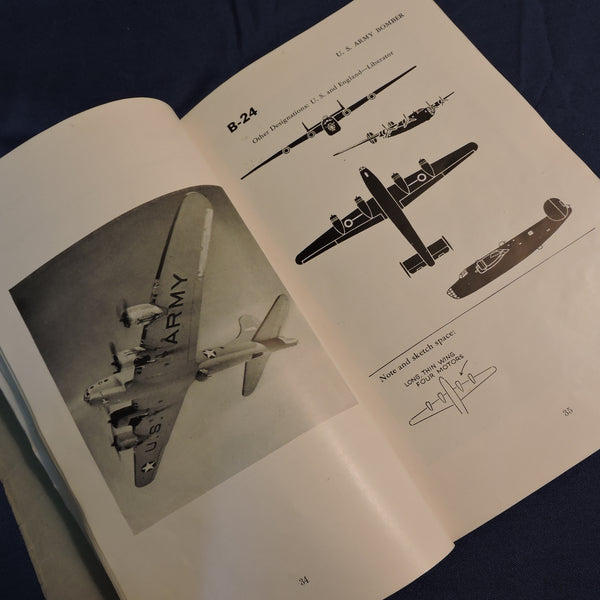 Identifizierung von Flugzeugen für das Ground Observer Corps der Army Air Force, 1942