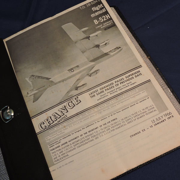 B-52H Stratofortress Flughandbuch, Original, 1966 USAF