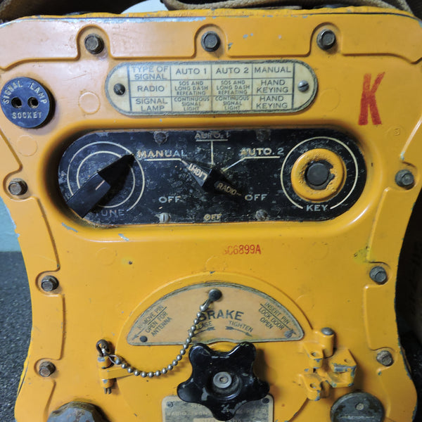 Radio Transmitter BC-778-D, Gibson Girl, of SCR-578-A Sea Rescue Set
