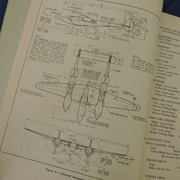P-38L Lightning Erection and Maintenance Manual AN 01-75FF-2 1945