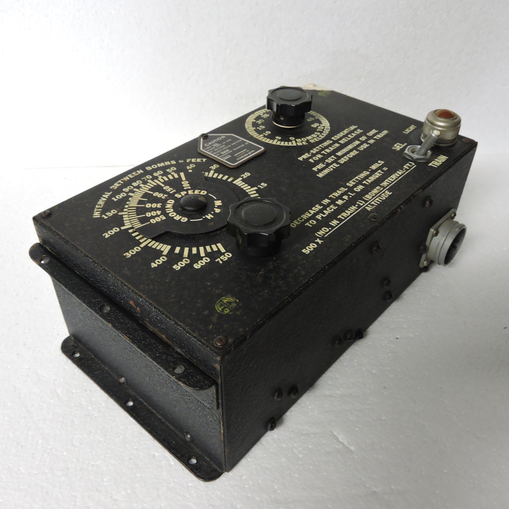 Bomb Direction Control Panel Bomb Release Interval Control Panel Type B-2A – AeroAntique