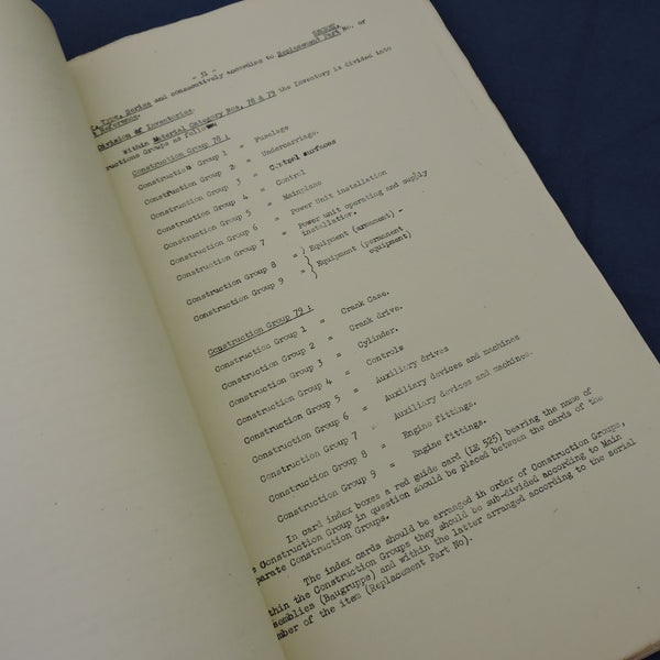 Ausrüstungs- und Versorgungsverwaltung der Luftwaffe 1943, Geheimübersetzung des Luftfahrtministeriums
