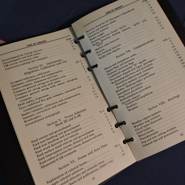 Air Navigator's Handbook, US Navy June 1945