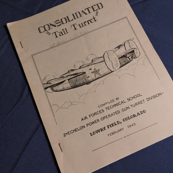 Training Booklets, Set of 3: Upper, Lower Ball, and Tail Turrets