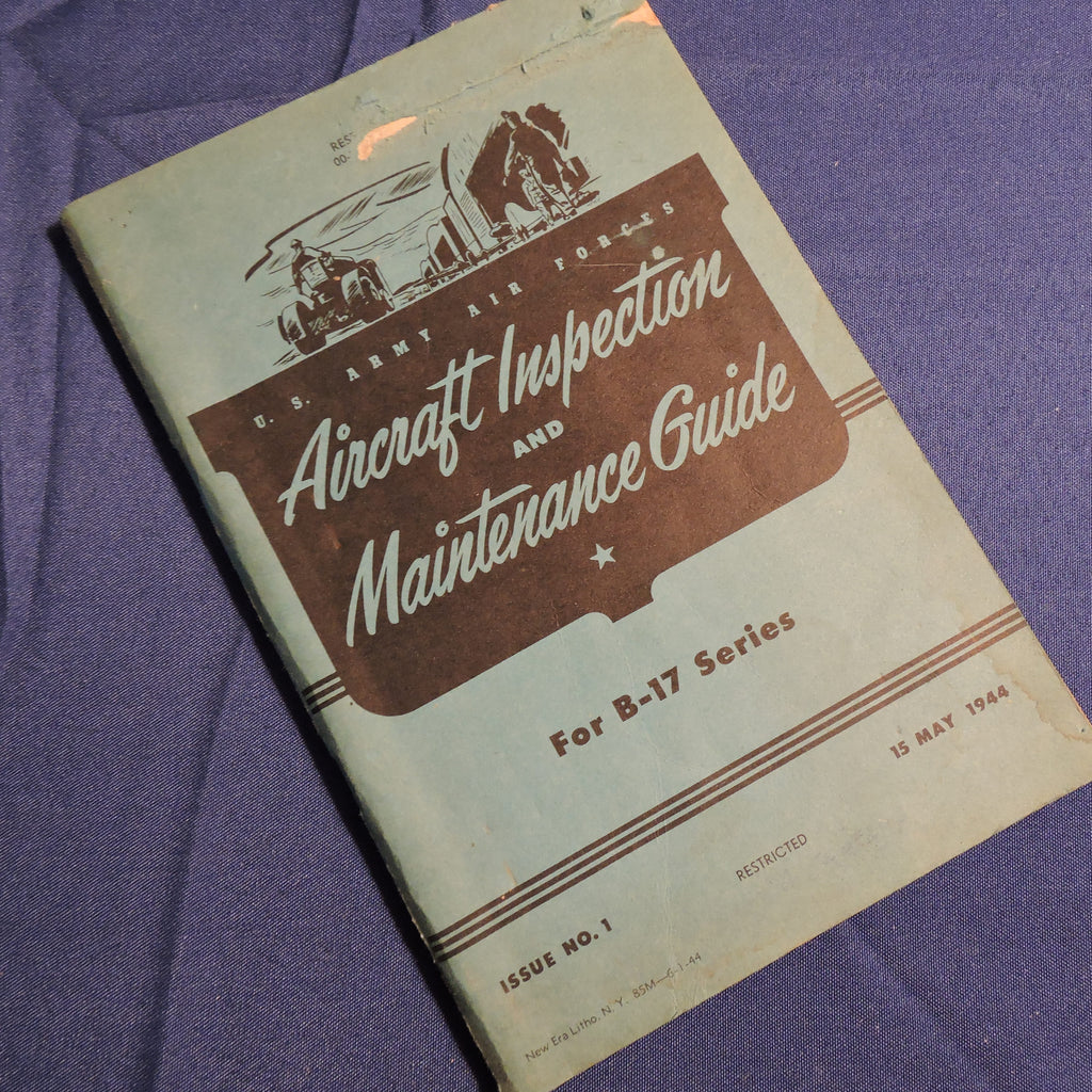 B-17 Aircraft Inspection and Maintenance Guide USAAF 1944
