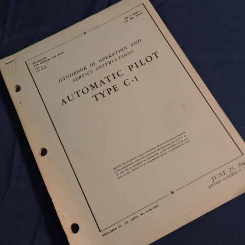 C-1 Autopilot Technisches Handbuch AN 11-60AA-1