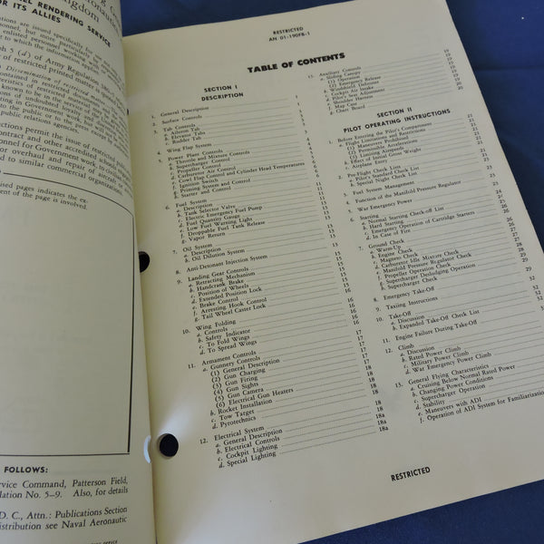 FM-2 Wildcat Fighter Pilot's Handbook Februar 1945