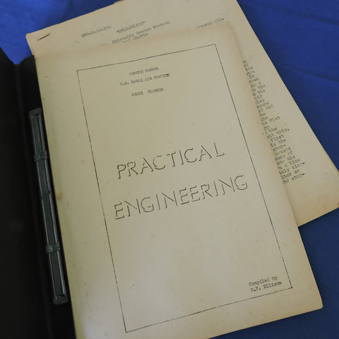 Practical Engineering (Aircraft Engine Systems), US Navy WWII Training Booklet