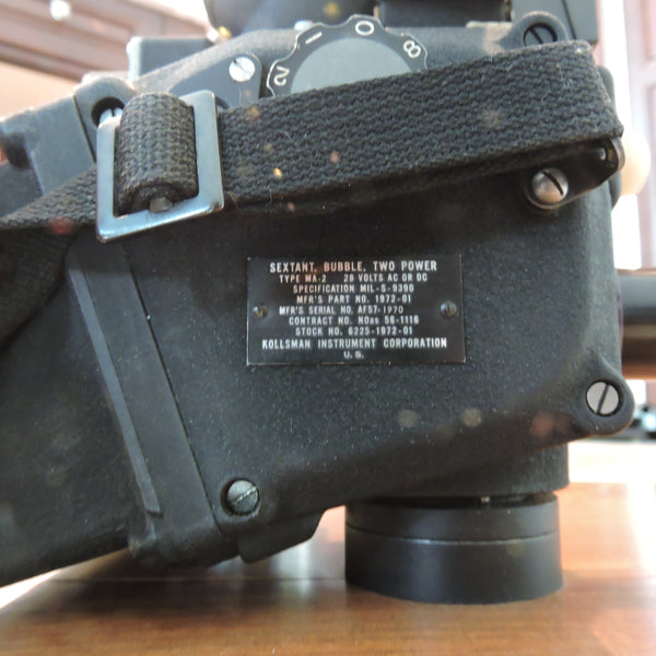 Aircraft Bubble Sextant Type MA-2 Commemorative Display