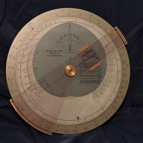 Flight Computer, Test Pilot's, Douglas DC-8 United Air Lines