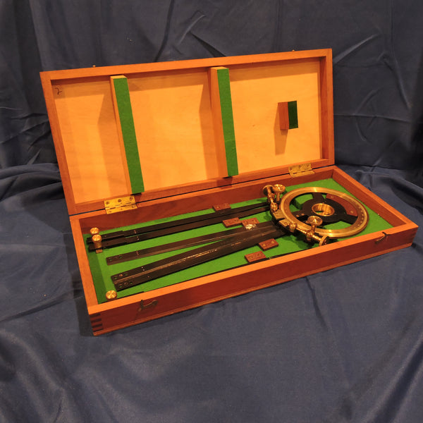 Hydrographic Station Pointer in Wooden Case, Nautical