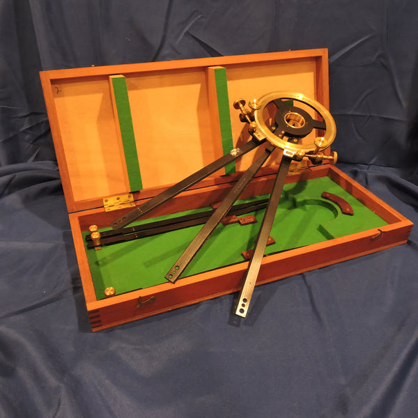 Hydrographic Station Pointer in Wooden Case, Nautical