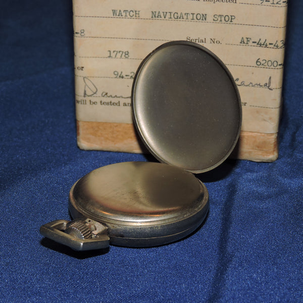 Stopwatch, Type A-8, Navigation Watch for Ground Speed 1944 "Jitterbug" w Box