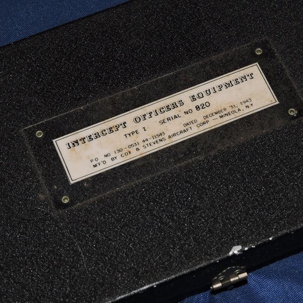 Intercept Officers Equipment Kit, Type I (Navigation Computer) 1943
