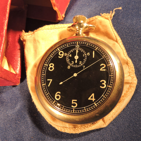 Stopwatch, Type A-8, Navigation Watch for Ground Speed 1941 "Jitterbug" w Box