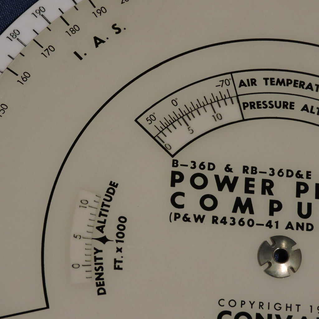 Peacemaker Computer B-36 Peacemaker Bomber Power Plant Computer 1951 – AeroAntique