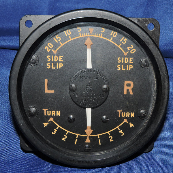 Turn and Slip Indicator, Mk IA, 6A/675, RAF