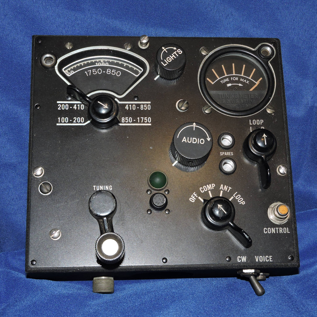 Control Unit C-4, of ARN-7 Automatic Radio Compass, for Parts or Repai ...
