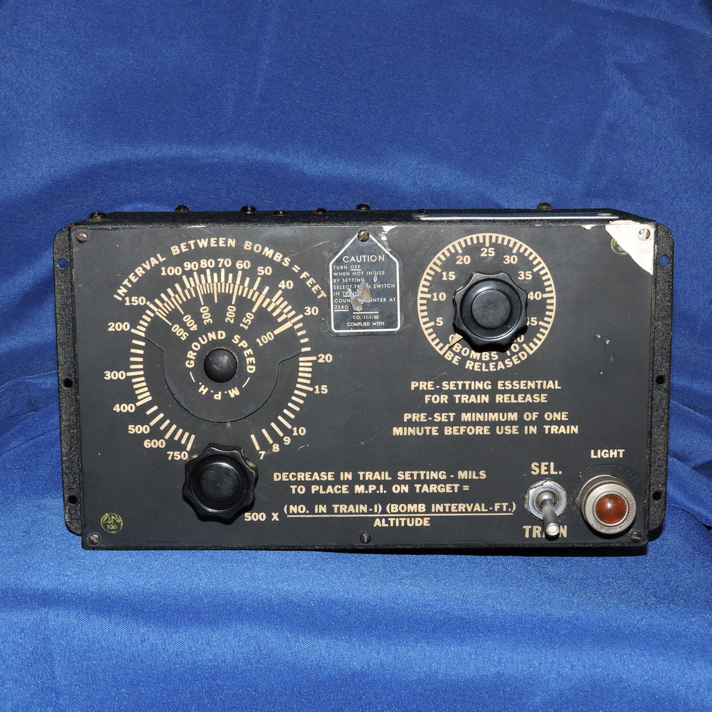 Bomb Direction Control Panel Bomb Release Interval Control Panel Type B-2A – AeroAntique