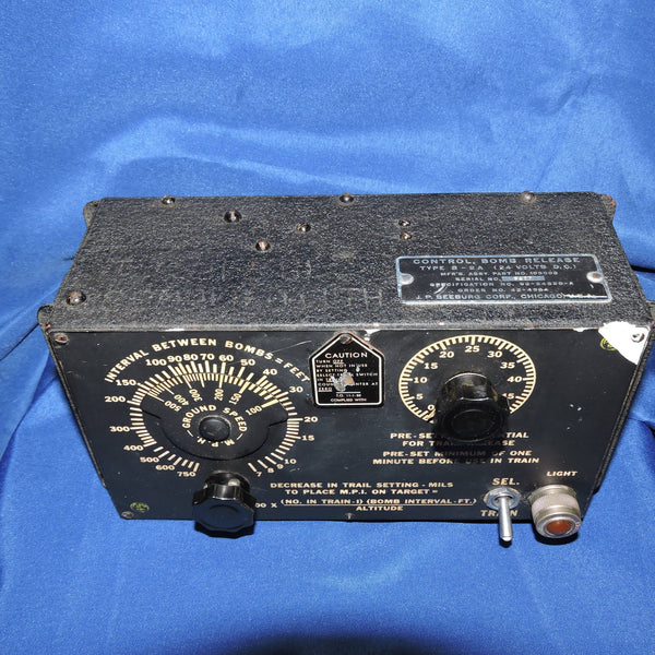 Bomb Release Interval Control Panel Typ B-2A