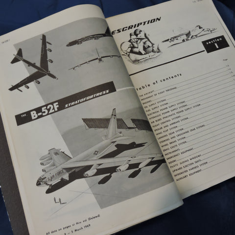 B-52 E&F Stratofortess Bomber Flight Manual TO 1B-52E-1