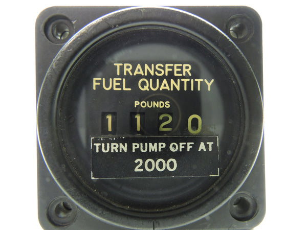 Fuel Quantity Transfer Indicator Avien 252-010-9A  F-8U