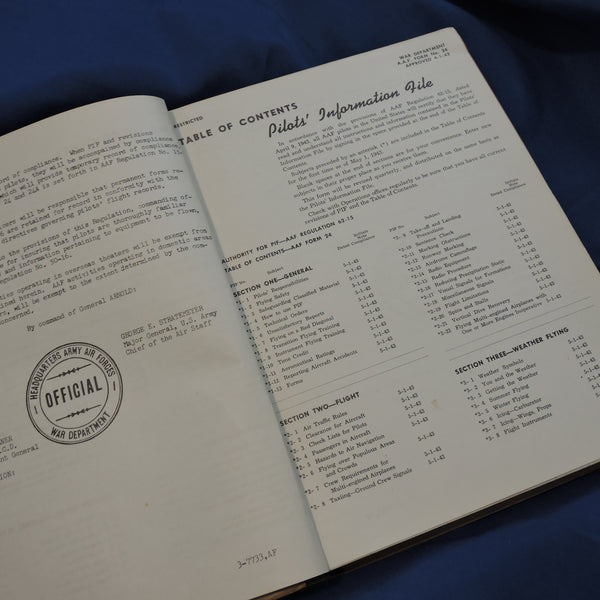 Pilots' Information File USAAF May 1943
