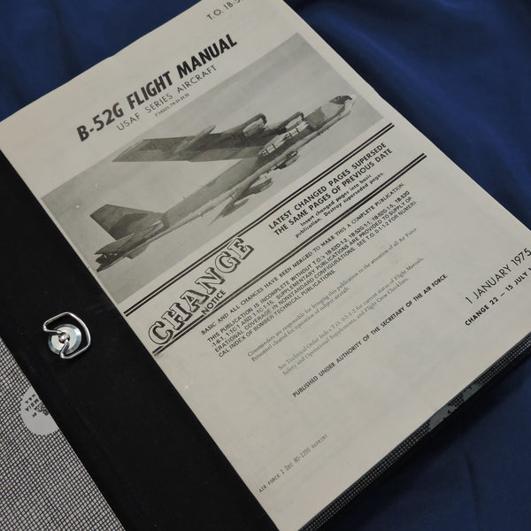 B-52 G Stratofortess Bomber Flight Manual TO 1B-52G-1