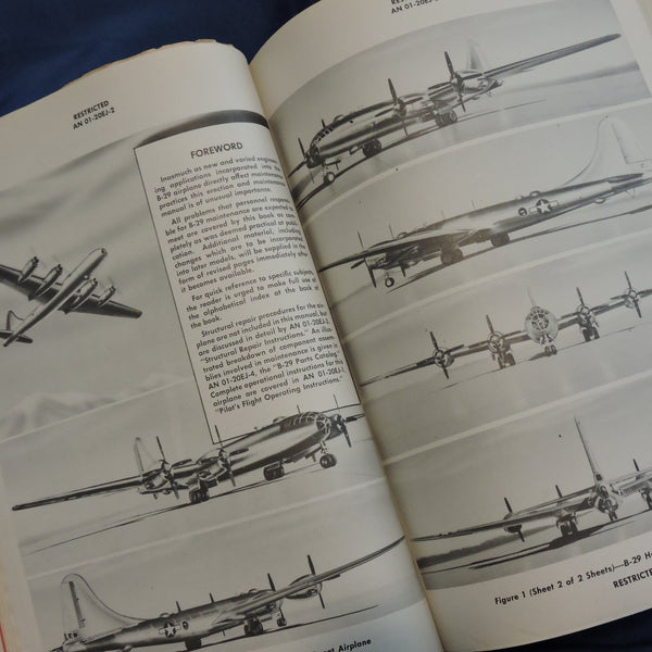 B-29 Superfortress Combined Manual Set: Flug, Errichtung und Wartung, kaltes Wetter 1944-5