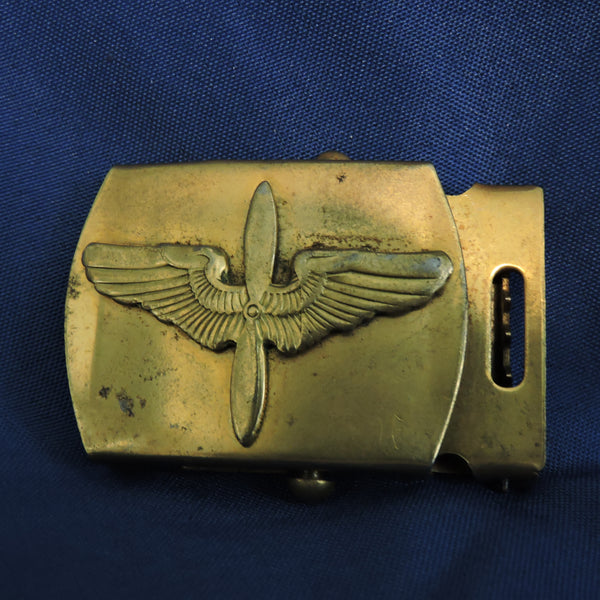 Belt Buckles, Set of 2, US Air Corps Aviation Cadet WWII 1940's