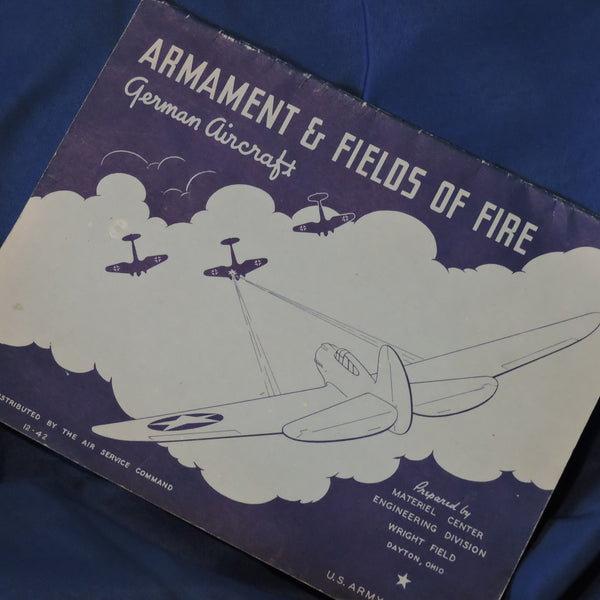 Bewaffnung und Feuerfelder, Luftwaffe Flugzeuge USAAF Trainingshandbuch