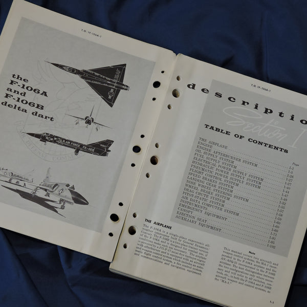 F-106A/B Delta Dart Fighter Flight Manual USAF Feb 1962