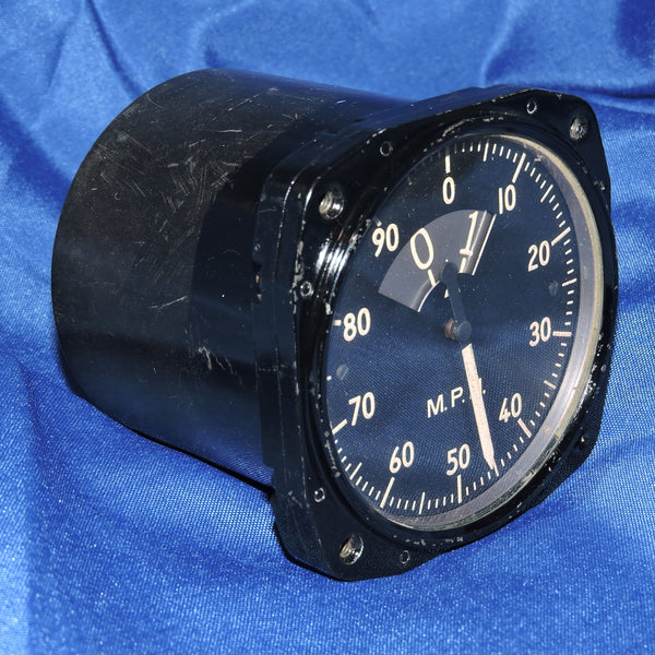 Airspeed Indicator, Sensitive, 700MPH, Army Type F-1A, US Army Air Force, WWII