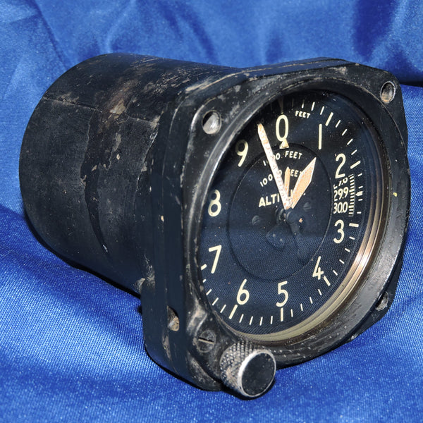 Altimeter, Sensitive, Type C-12, 50,000 ft, US Army Air Force WWII