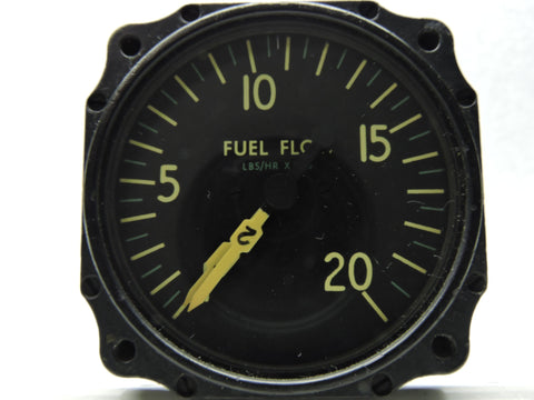 Kraftstoffdurchflussanzeige, Dual, Motoren 1 &amp; 2, Bendix, C-121 Lockheed Constellation