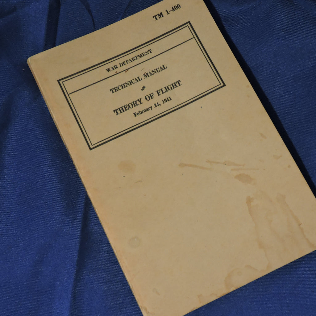 Theory of Flight, Technical Manual, TM 1-400 Feb 1941