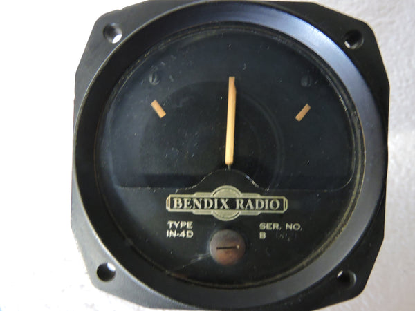 Radio Compass Heading Indicator, Type IN-4D, for Bendix System