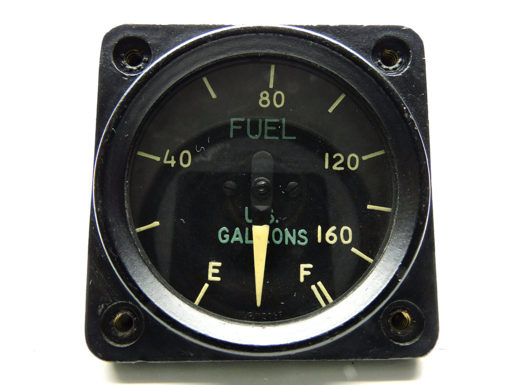 Fuel Quantity Indicator, F8F Bearcat, GE Type 8DJ-21, 180 Gal, R88-I-2024 US Navy