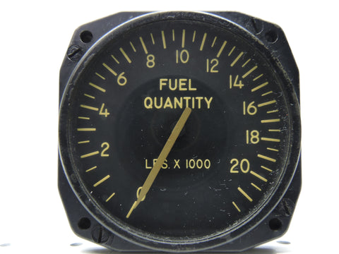 Fuel Quantity Indicator, B-47B Forward Main Tank, Minneapolis-Honeywell JG7021A37