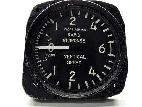 Rate of Climb/Vertical Air Speed Indicator 0-6000 Ft/Min Aerosonic RC60V10 for Cessna