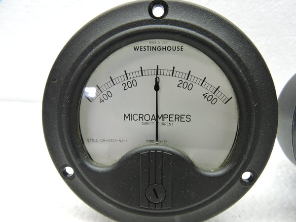 Ammeters, Voltmeters, Lot of 6, Volts, Amps, Microamps, & Milliamps, Weston, Triplett