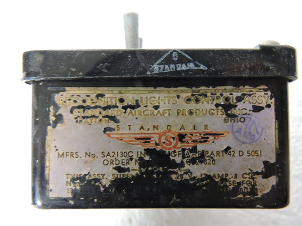 Recognition Light Control Assembly WW2-Vintage SA2130C AAF 42D5051